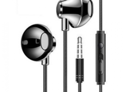 通用耳机 手机通用耳麦K歌 金属头重低音耳塞式有线耳机