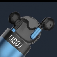 厂家直供 J28新款胶囊蓝牙耳机TWS 5.0 入耳式真立体无线蓝牙耳机