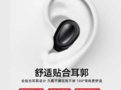 跨境新款 X10TWS蓝牙耳机5.0 运动迷你带仓无线耳机 亚马逊爆款