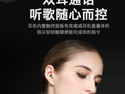 跨境专供私模L13无线蓝牙耳机 双耳双通立体声迷你运动入耳式耳机