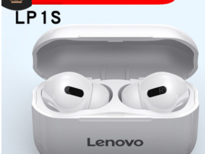 联想无线蓝牙耳机LP1S苹果安卓通用迷你耳塞levono TWS 厂家货源