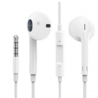 苹果扁口耳机适用OPPO华为vivo苹果7/7P/8/12耳机线电脑有线耳麦