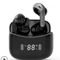 工厂新款TWS真无线蓝牙耳机X15真实电量数字显示立体声跨境