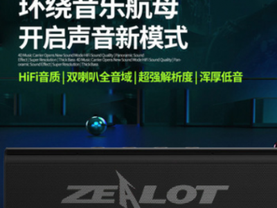 ZEALOT/狂热者 S31 5.0无线蓝牙音箱家用超重低音炮 户外便携插卡图2