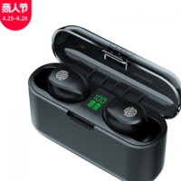 福蓝跨境TWS蓝牙耳机F9-13入耳迷你触控适用苹果华为运动双耳