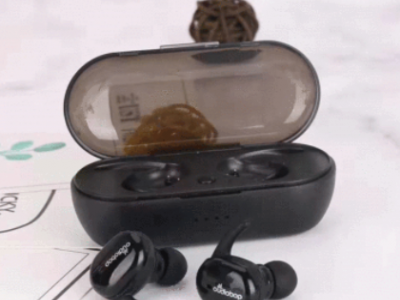 新款无线蓝牙耳机ODBBT005立体声音乐带充电仓降噪厂家直销