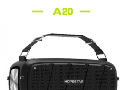 HOPESTAR-A20 2020新款无线蓝牙音箱大功率插卡带麦克风塑料音响