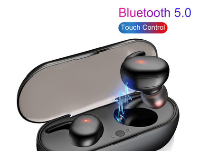 Y30蓝牙耳机 指纹触摸款 TWS2智能无线蓝牙耳机 5.0弹窗式触碰感