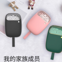 定制logo 2021暖宝宝平衡珠暖手宝 10000毫安充电宝创意