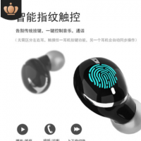 新款私模迷你运动双耳tws智能触控降噪5.0立体声礼品无线蓝牙耳机