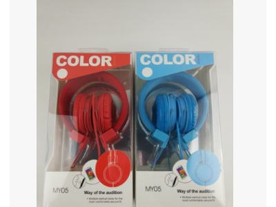 手机耳机线控EP05 MY-05头戴式礼品品牌外贸出口定制