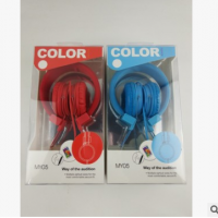 手机耳机线控EP05 MY-05头戴式礼品品牌外贸出口定制