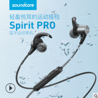 Anker安克运动蓝牙耳机 Soundcore 降噪通话无线蓝牙运动耳机 黑