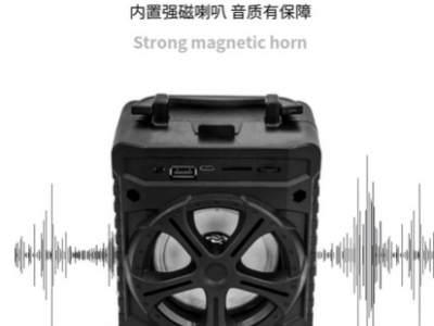 5001手提箱带七彩炫灯蓝牙音箱Bluetooth speaker音响款