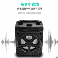 5001手提箱带七彩炫灯蓝牙音箱Bluetooth speaker音响款