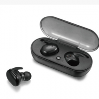 ST-W4蓝牙耳机TWS 5.0触控跑步耳机运动耳塞充电仓跨境专供