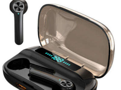 S3 5.0蓝牙耳机无损降噪跨境爆款tws超强续航智能数显无线耳机