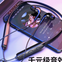 新款蓝牙耳机 入耳式双耳无线运动跑步挂脖超长待机续航智能降噪