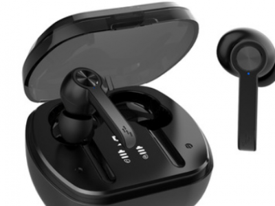 新款真ANC主动降噪蓝牙耳机ENC通话降噪低延迟游戏耳机一件代发