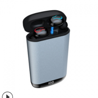 跨境热卖蓝牙耳机Q66数显6000毫安充电仓无线TWS蓝牙耳机一件代发