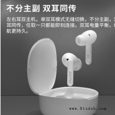 派美特 PaMu Quiet Mini 主动降噪蓝牙耳机无线运动跑步音乐图2
