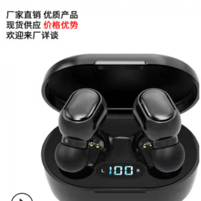 工厂A7S无线蓝牙耳机E7S带显运动蓝牙耳机适用于小米Redmi Airdos