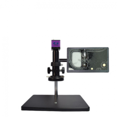 厂家直销 工业相机数码放大电子显微镜 高清晰单筒CCD视频显微镜