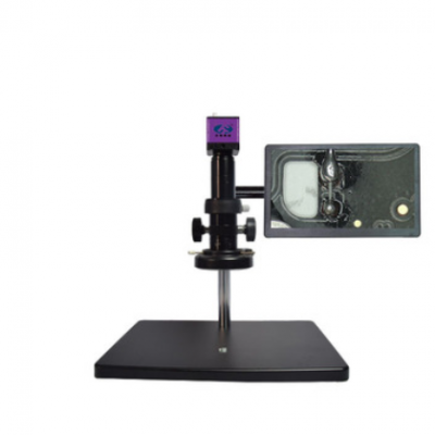 厂家直销 工业相机数码放大电子显微镜 高清晰单筒CCD视频显微镜
