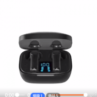 跨境tws 蓝牙降噪耳机LB-30 新款TWS数显耳机入耳式无线蓝牙定制