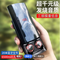 【私模定制】TWS-T9新款跨境蓝牙耳机无线双耳入耳式批发工厂直供