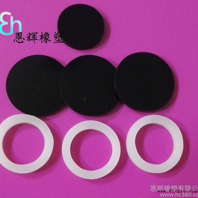 定做耐高温透明硅胶垫片 PA6尼龙垫片 PVC塑料华司 PE绝缘垫片图3