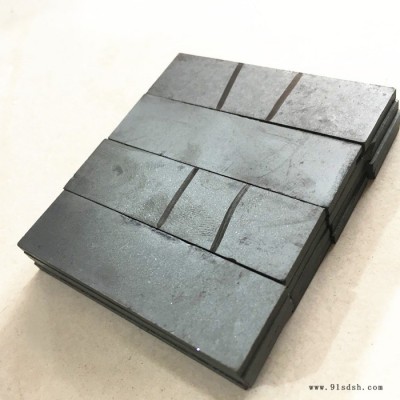 格力特磁业供应方块形铁氧体磁铁 拾音器用画线黑色磁钢