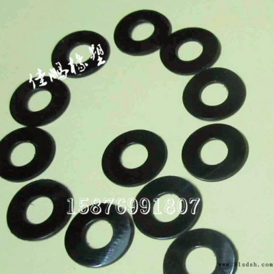 订做生产深圳环保石墨尼龙垫片|黑色塑胶华司垫片|8*4*0.