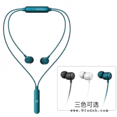 新款挂脖蓝牙耳机 立体声蓝牙运动颈挂磁吸无线耳机杰里礼品厂家图2