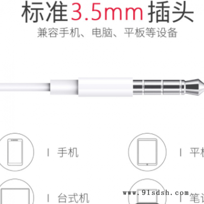 适用oppo华为vivo/小米/苹果手机入耳式运动重低音type-c有线耳机图2