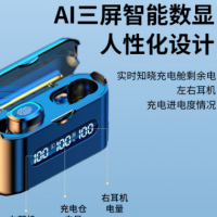 工厂跨境新款A8无线蓝牙耳机TWS入耳式运动立体蓝牙耳机电量显示