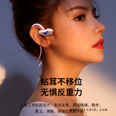 新款骨传导蓝牙耳机自带内存MP3音乐挂耳式运动蓝牙耳机骨传导5.2图2