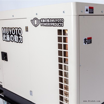 静音箱体型20kw汽油发电机静音三相电启动无刷发电机